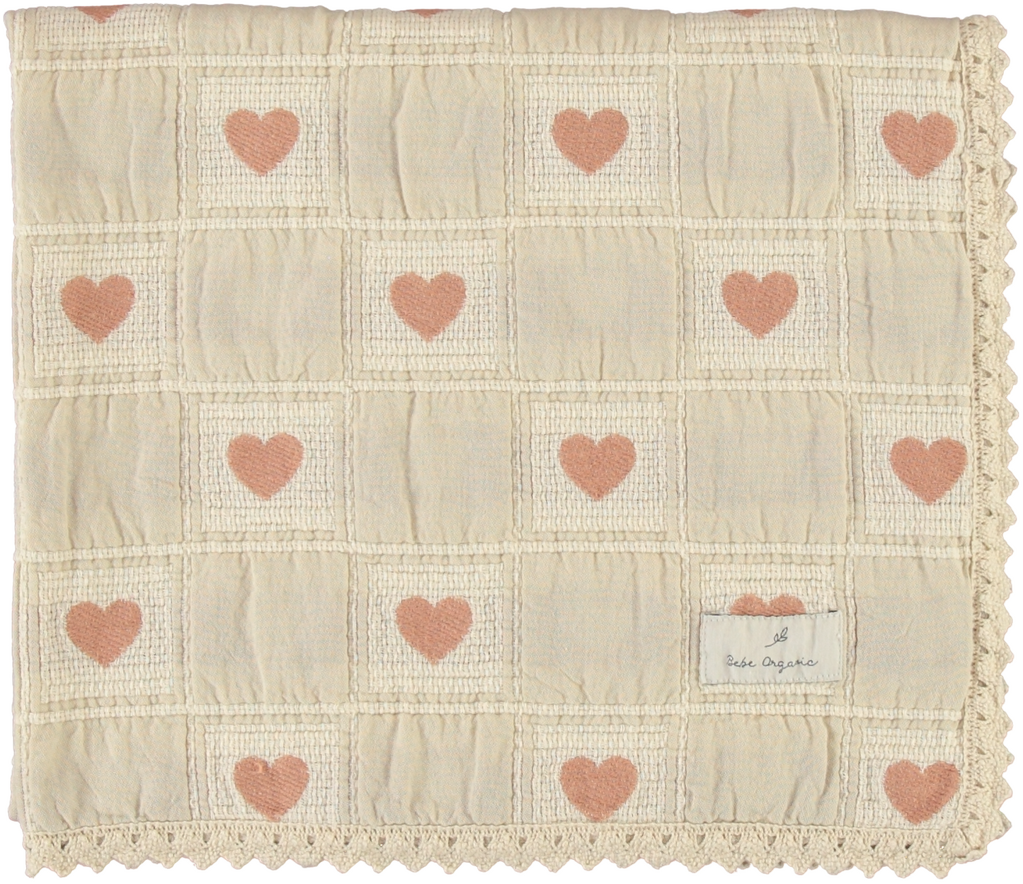 BO Heart Blanket Heart Patchwork