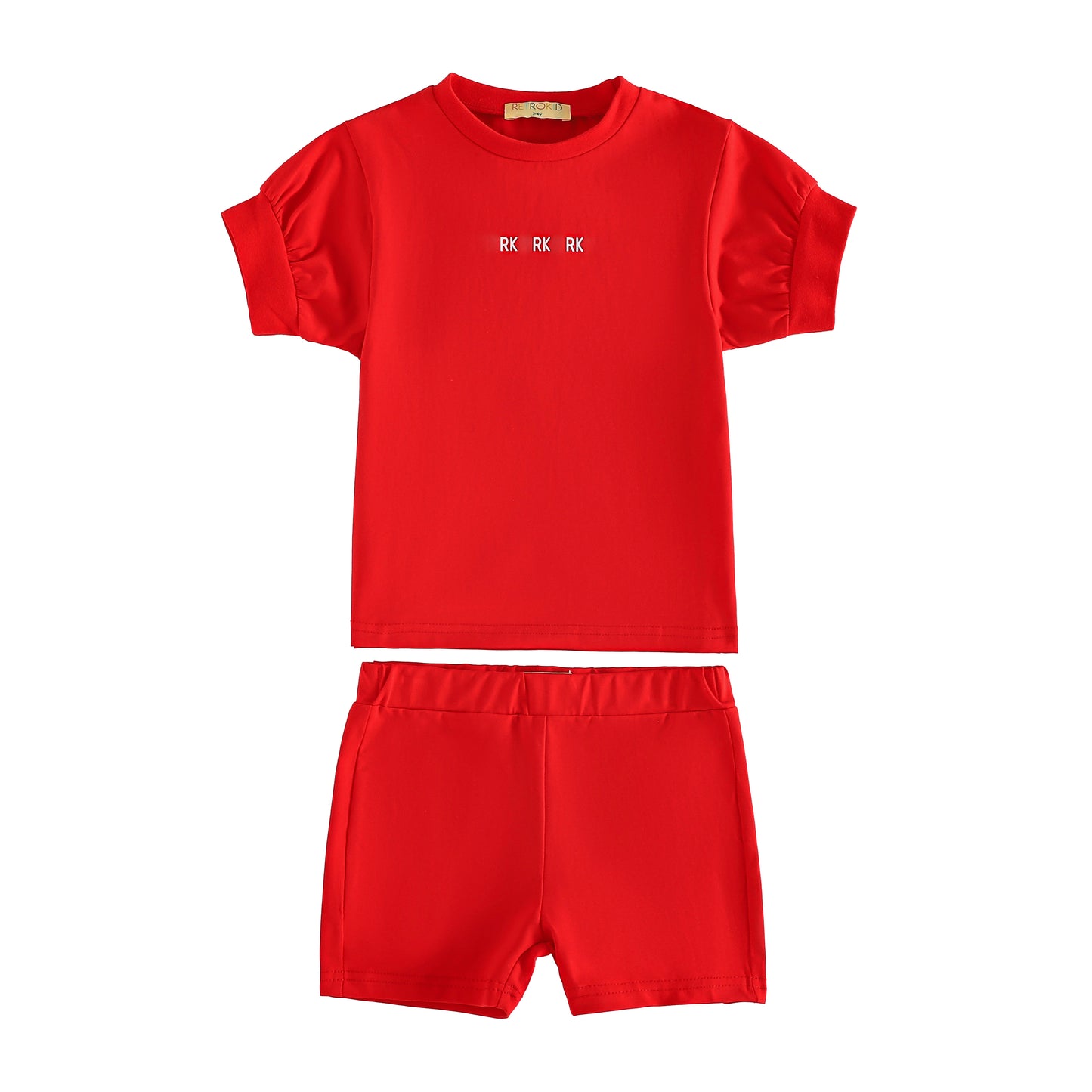 RetroKid Hollis RK Logo Baby Tee Set (Tshirt + Shorts)