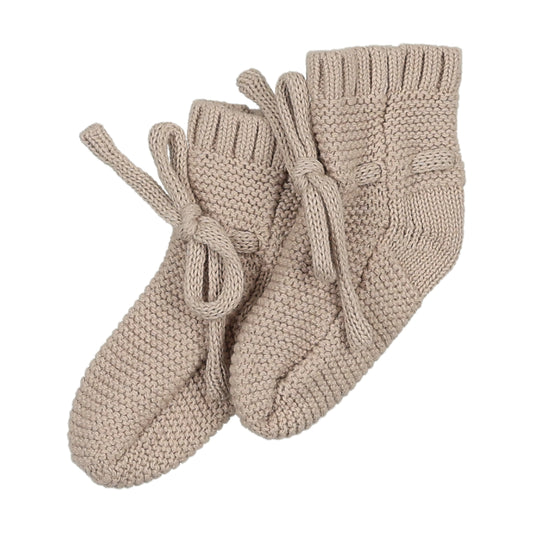 Peluche Knit Booties
