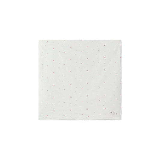 Outlined Heart Print Blanket