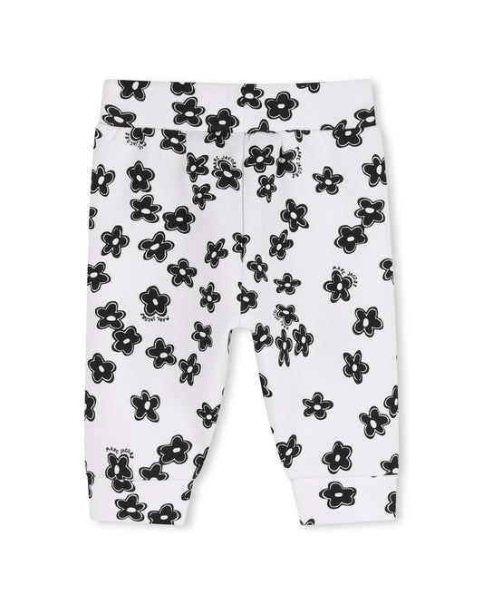 Little Marc Jacobs Flower Print Top & Legging Set W60818