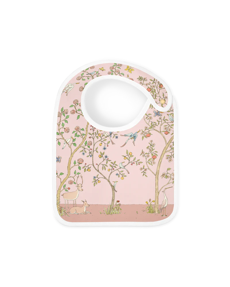 Atelier Choux Satin Bib - Bloom Pink