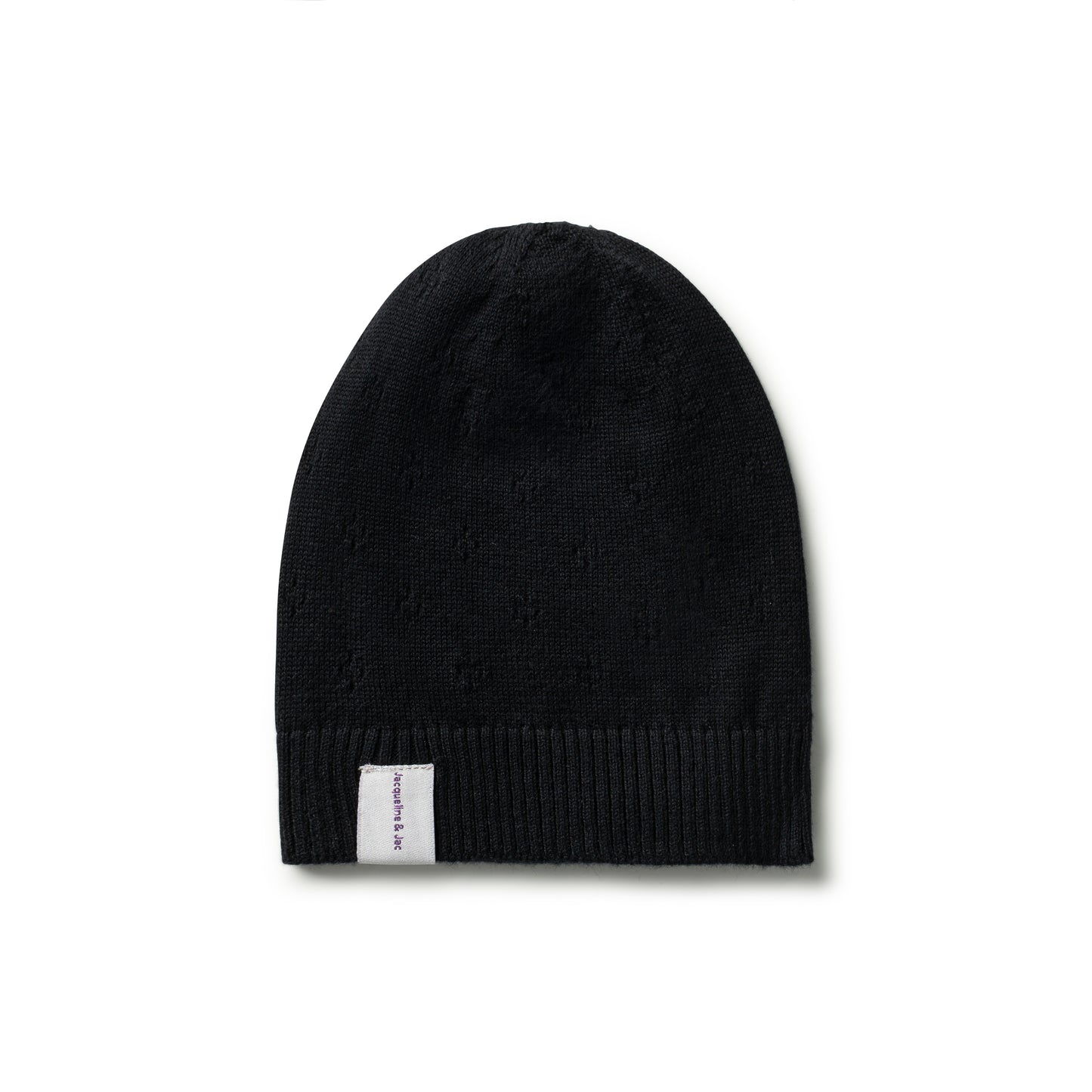 Pointelle Knit Beanie