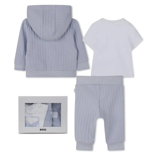 Hugo Boss Cardigan , Trouser and T-shirt Set J53057