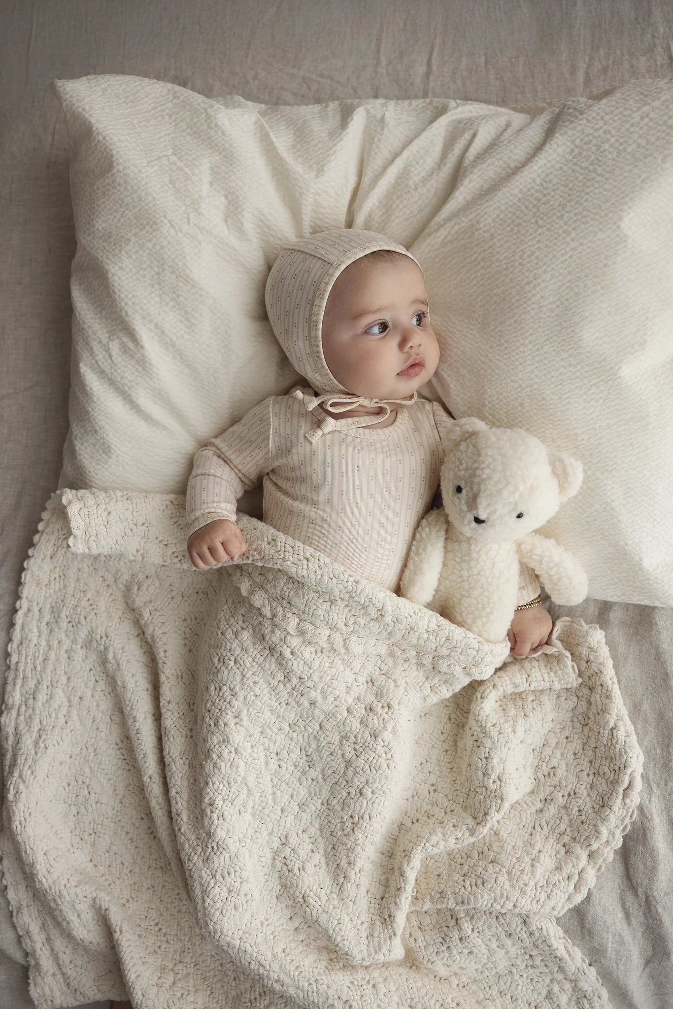Lillete Gem Stripe Layette Set