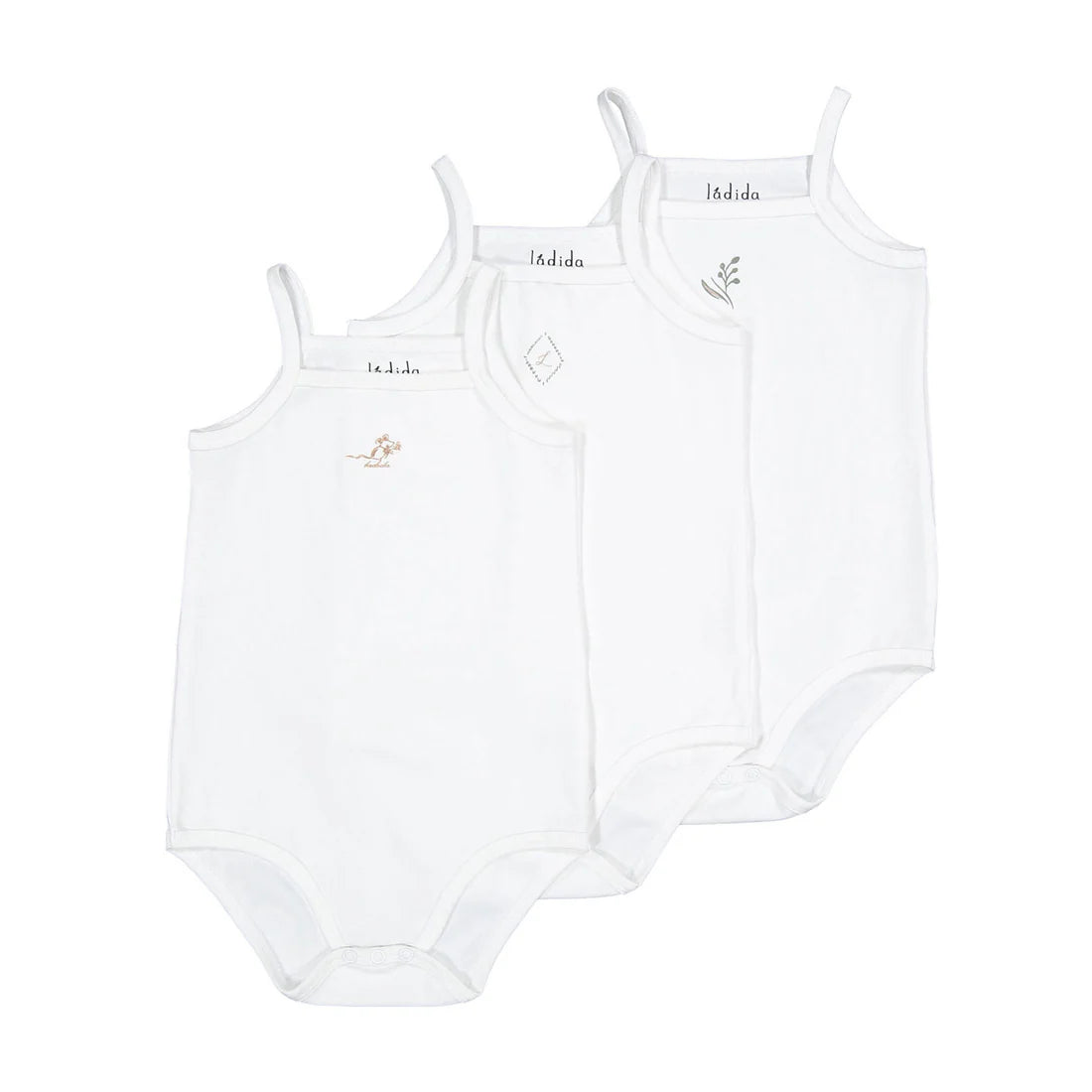 Set of 3 Cotton Onesie