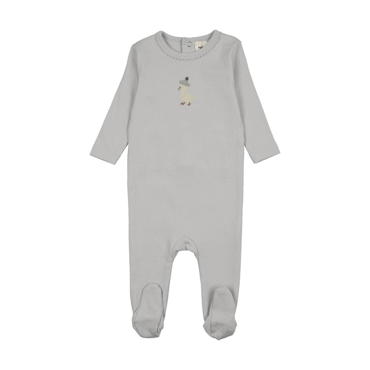 Embroidered Footie