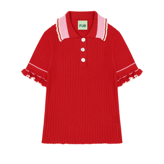 Fub Pointelle Polo