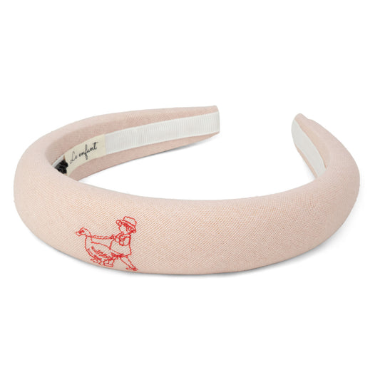 Le enfant Garden hairband - Pink