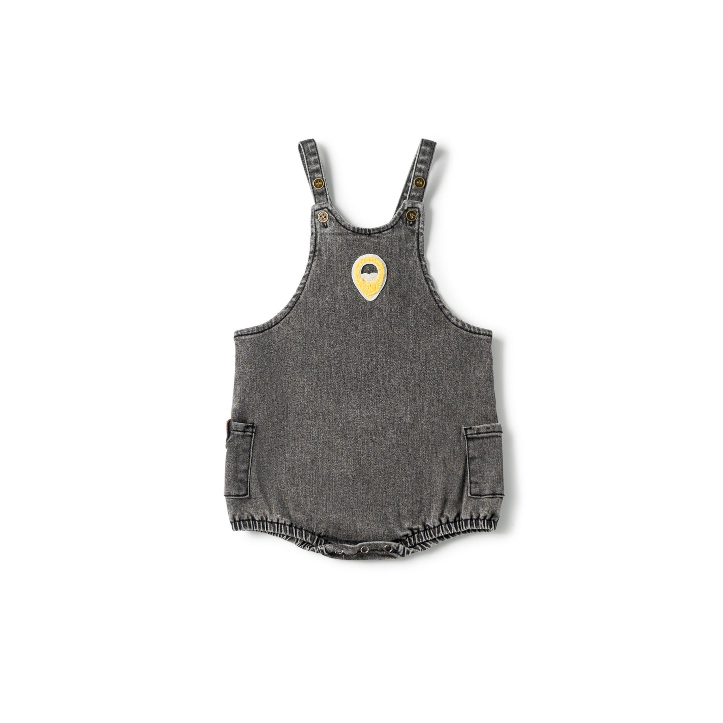 Birnham Rounded Romper Indigo