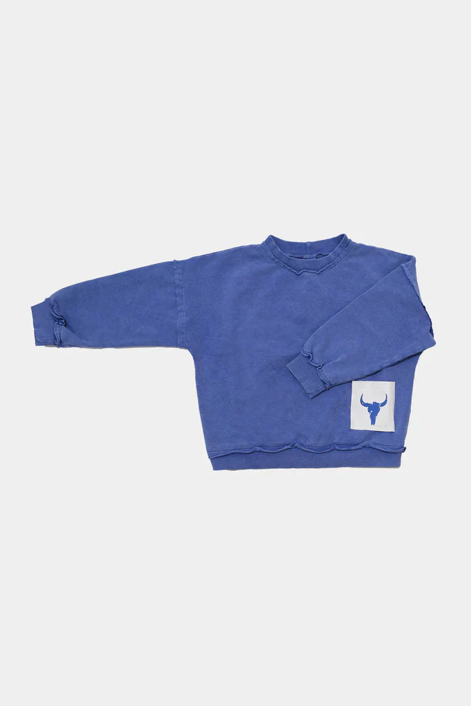 Booso Bluza Vintage Purple Sweatshirt