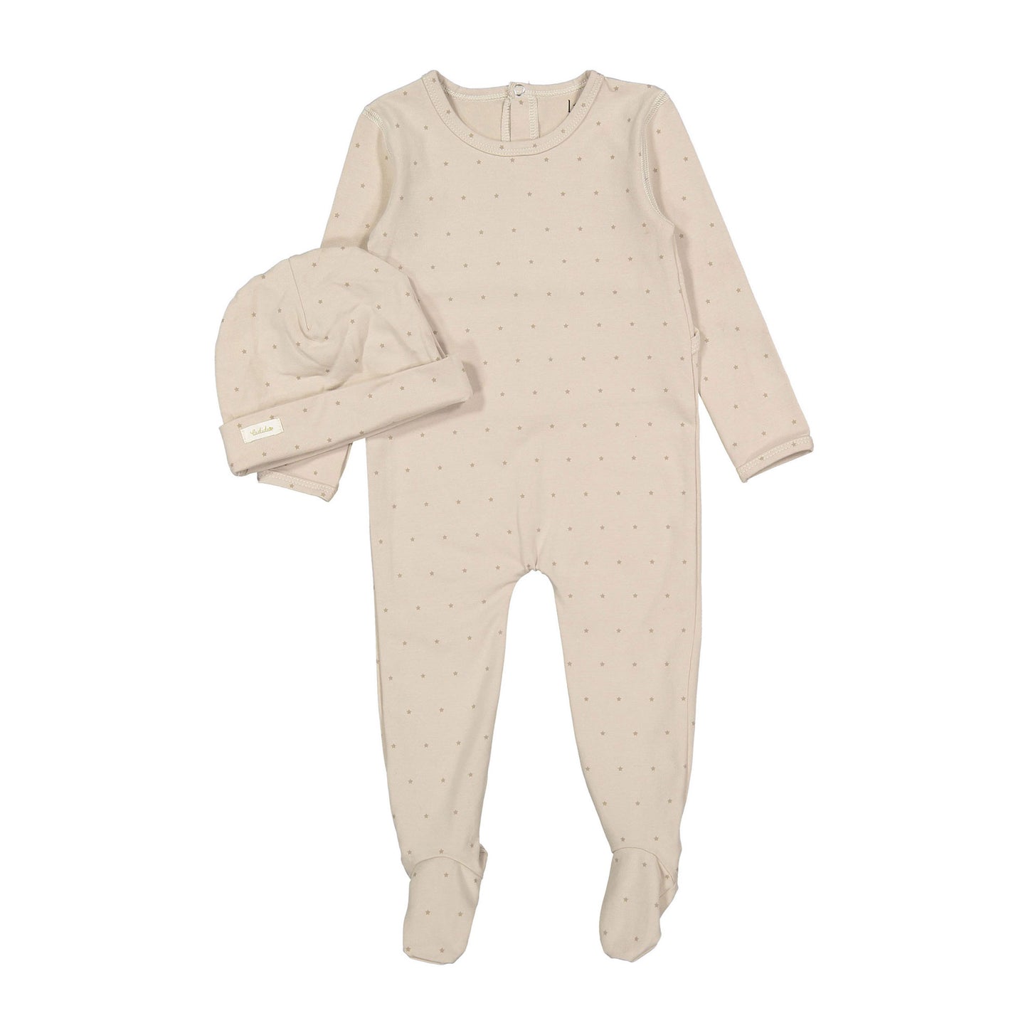 Ladida star print romper and hat