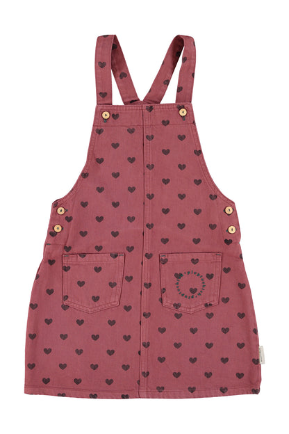 Short Dress (MN2602) - Pink W/ Animal Print