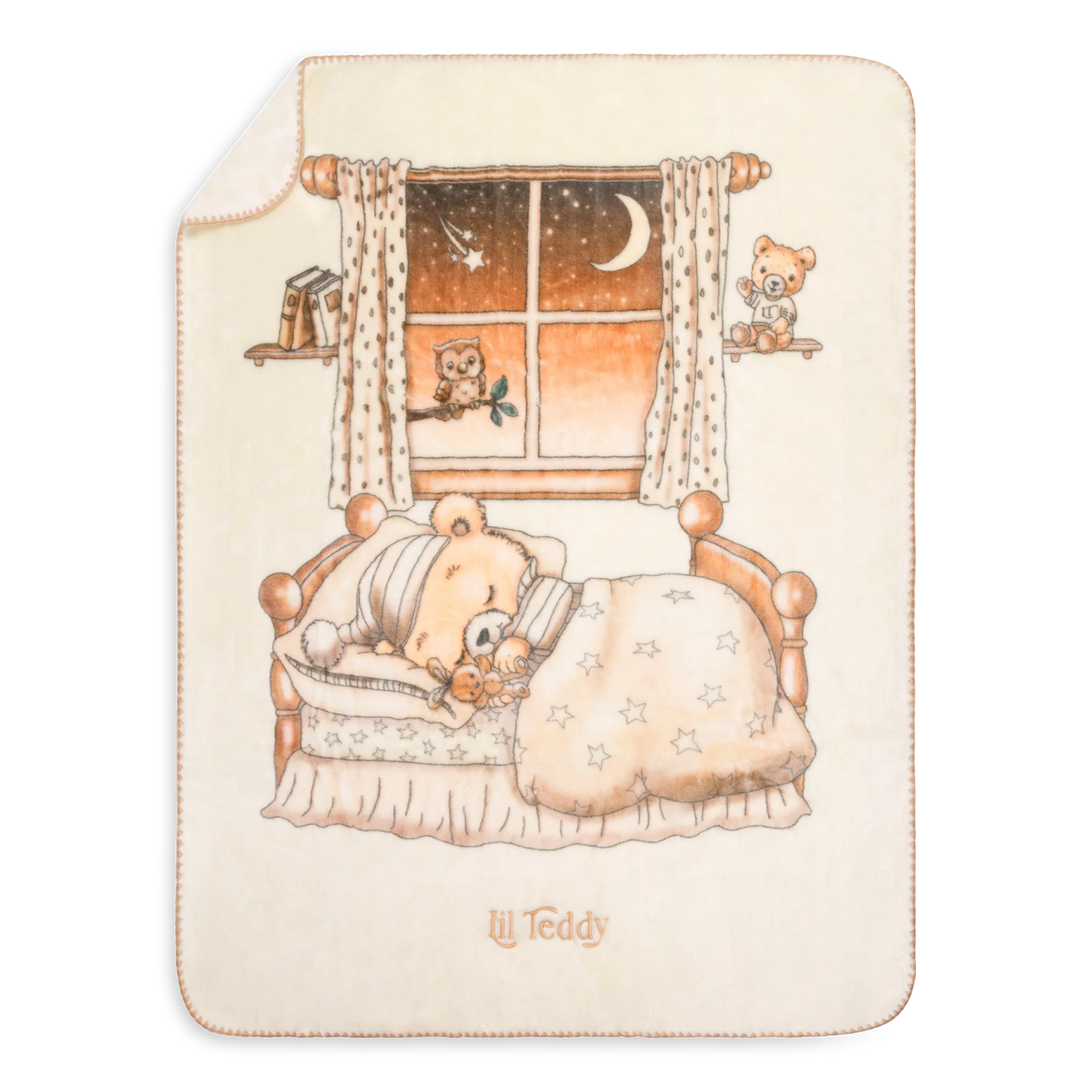 Lil Teddy Bigger Twinkle Twinkle Lil Bear Blanket