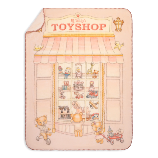 Lil Teddy Bigger Toyshop Blanket