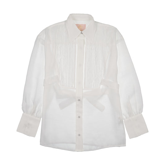 Little Tempest Voile Teens Pintuck Shirt