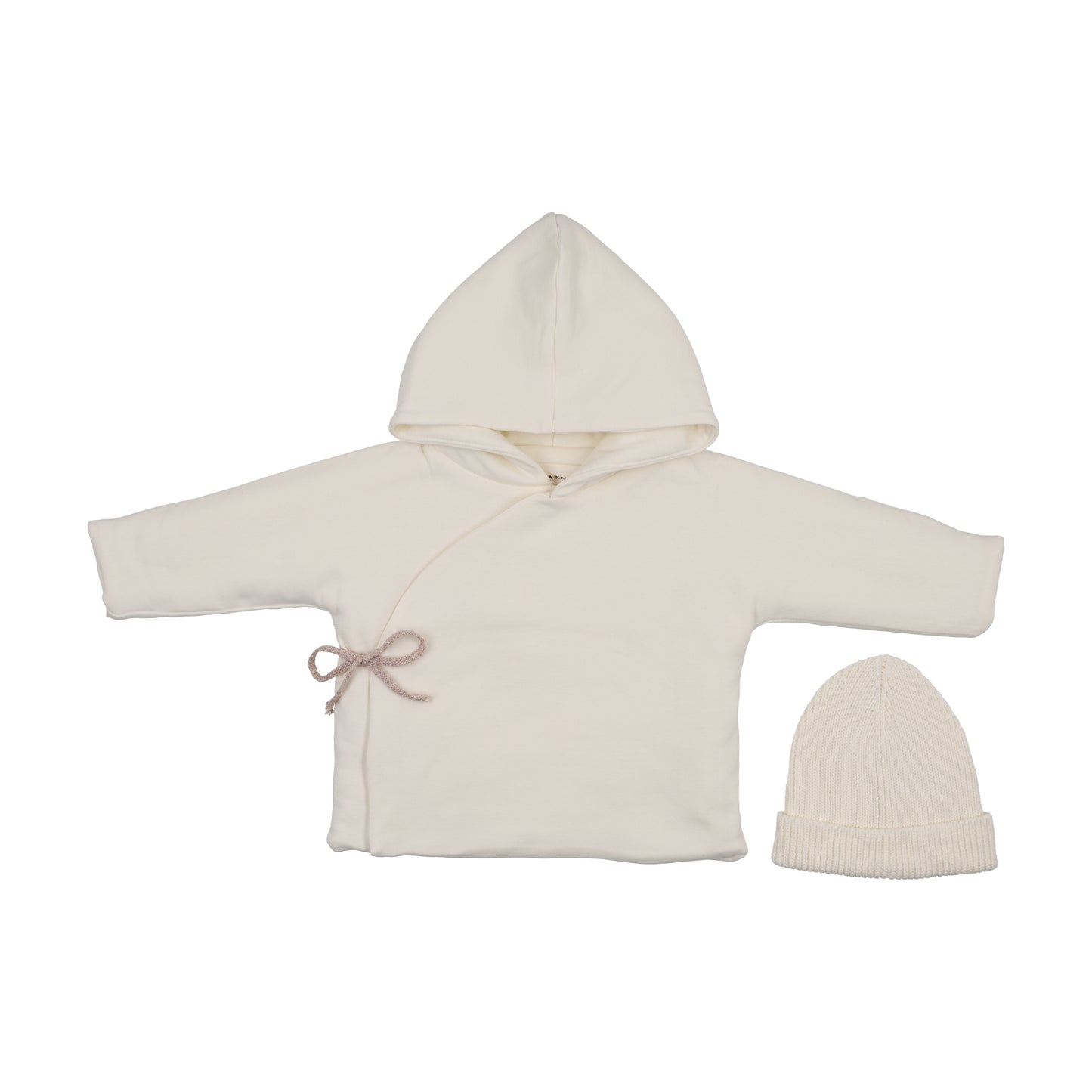 Qulted Jacket & Knit Beanie