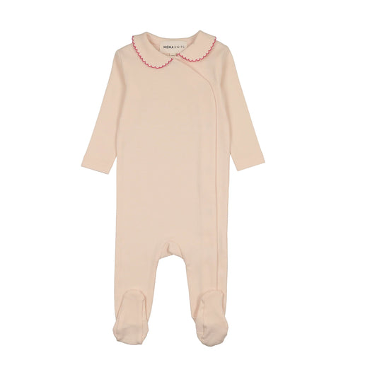 Trimmed Collar Footie
