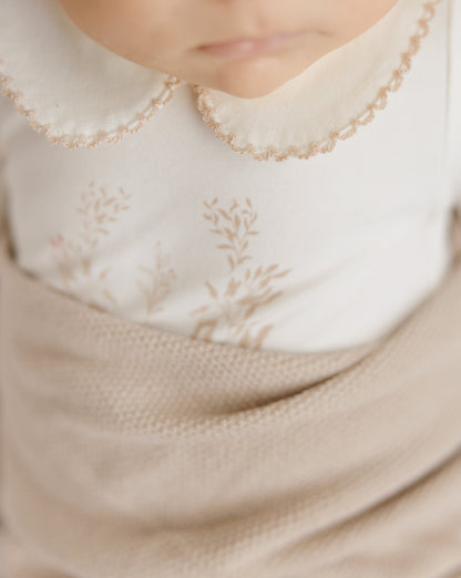 Peluche Botanical Footie Set with Collar