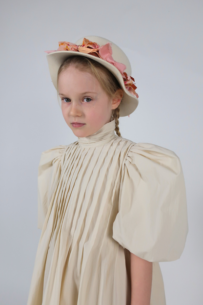 3/4 Sleeve Maxi - Cream