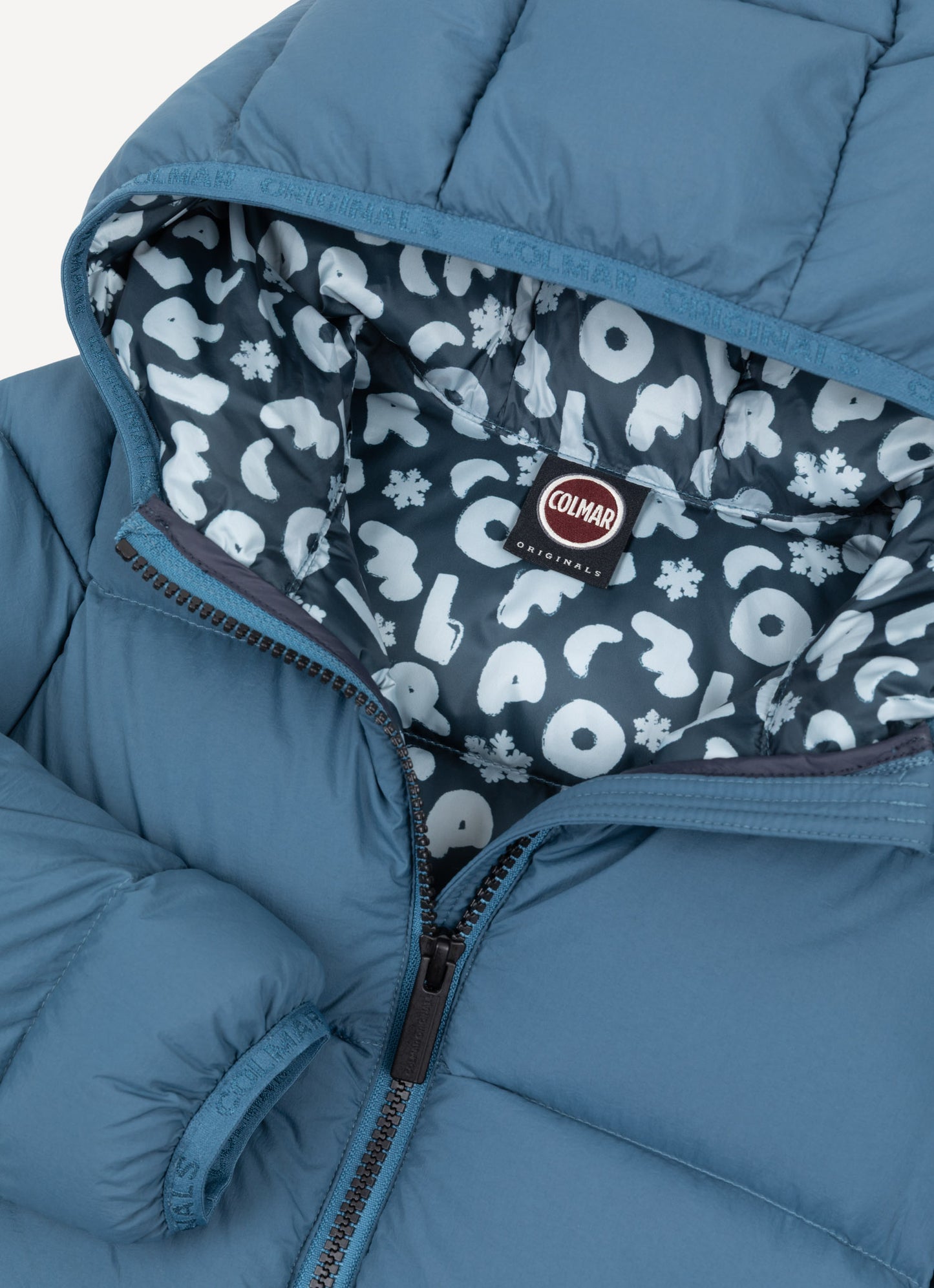 Hoodie Quilted Jacket - Satelite
