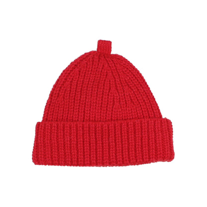 Soft Knit Beanie - Poppy Red