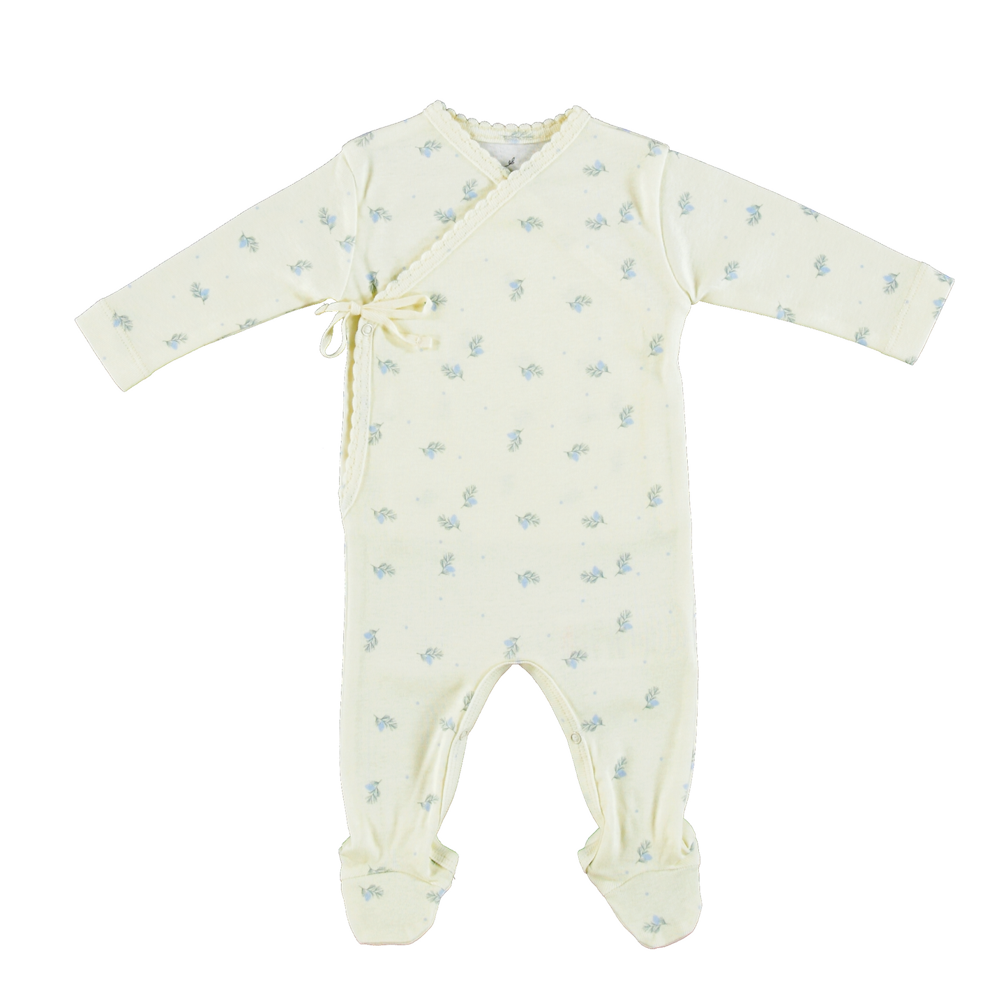 Aaron Wrap Overall And Hat - Blue Branch