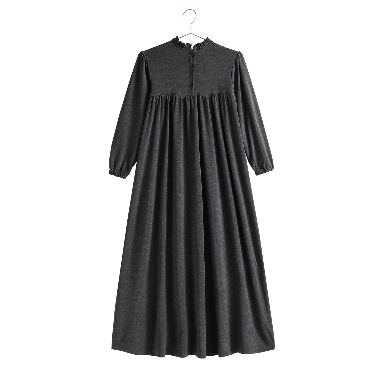 Isla Maxi Soft Sweater Dress - Heather Grey
