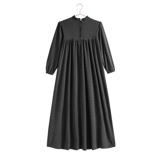 Isla Maxi Soft Sweater Dress - Heather Grey