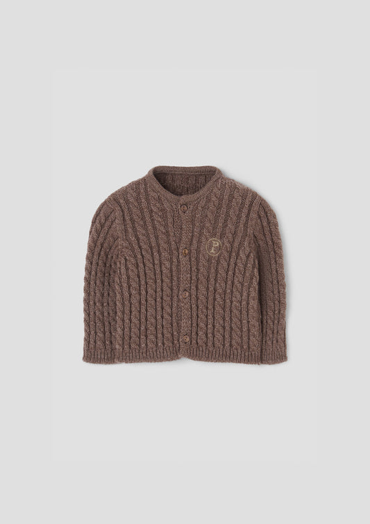Knitted Jacket 57.3 - Brown