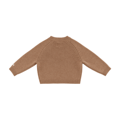 Sibbe Merino Wool Sweater Fluffy Bunny - Hazelnut