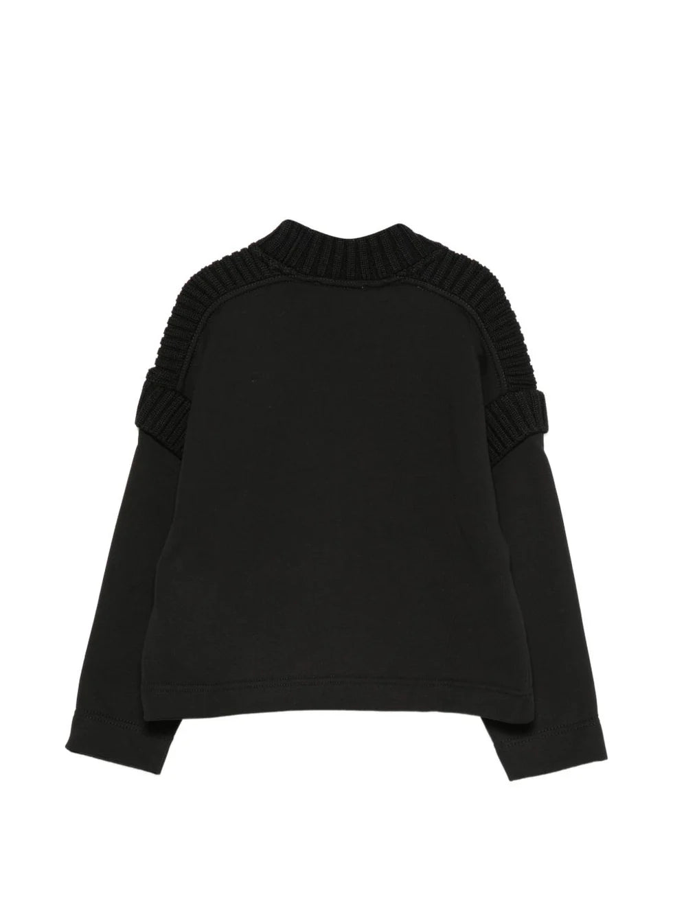Sweater With Logo Detail Z3183 - Black/Blue