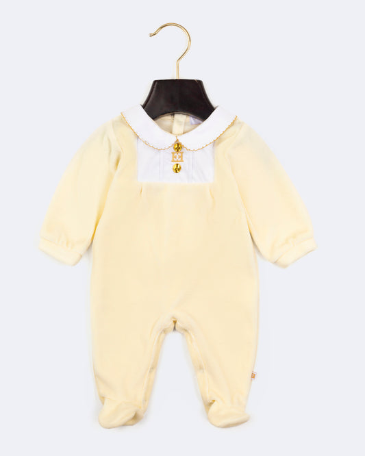 Newborn Footie (74512) - Antique White (sells with hat only)