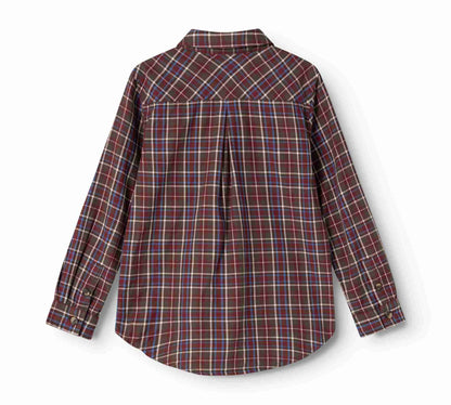 Tommy Shirt - Chocolate Checks