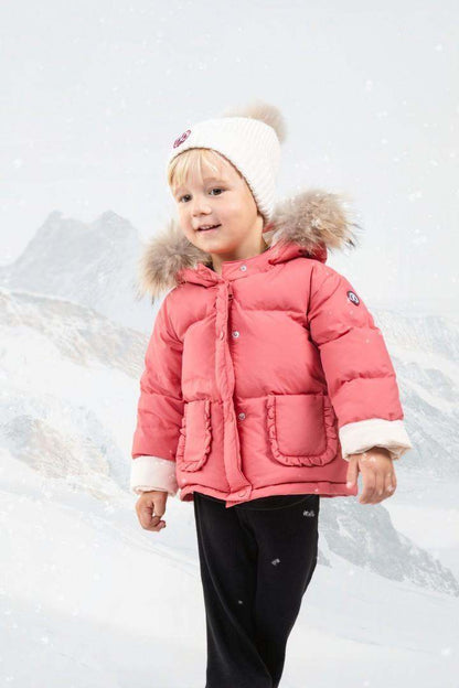 Baby Trim Jacket Ruffle — Rose