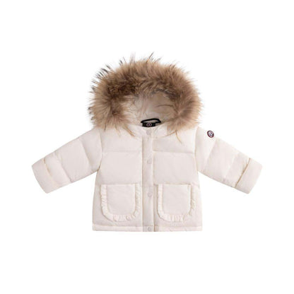Baby Trim Jacket Ruffle — White