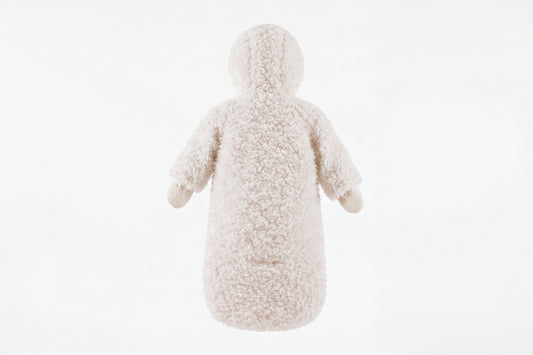 Poodle Snow Suit - Cream