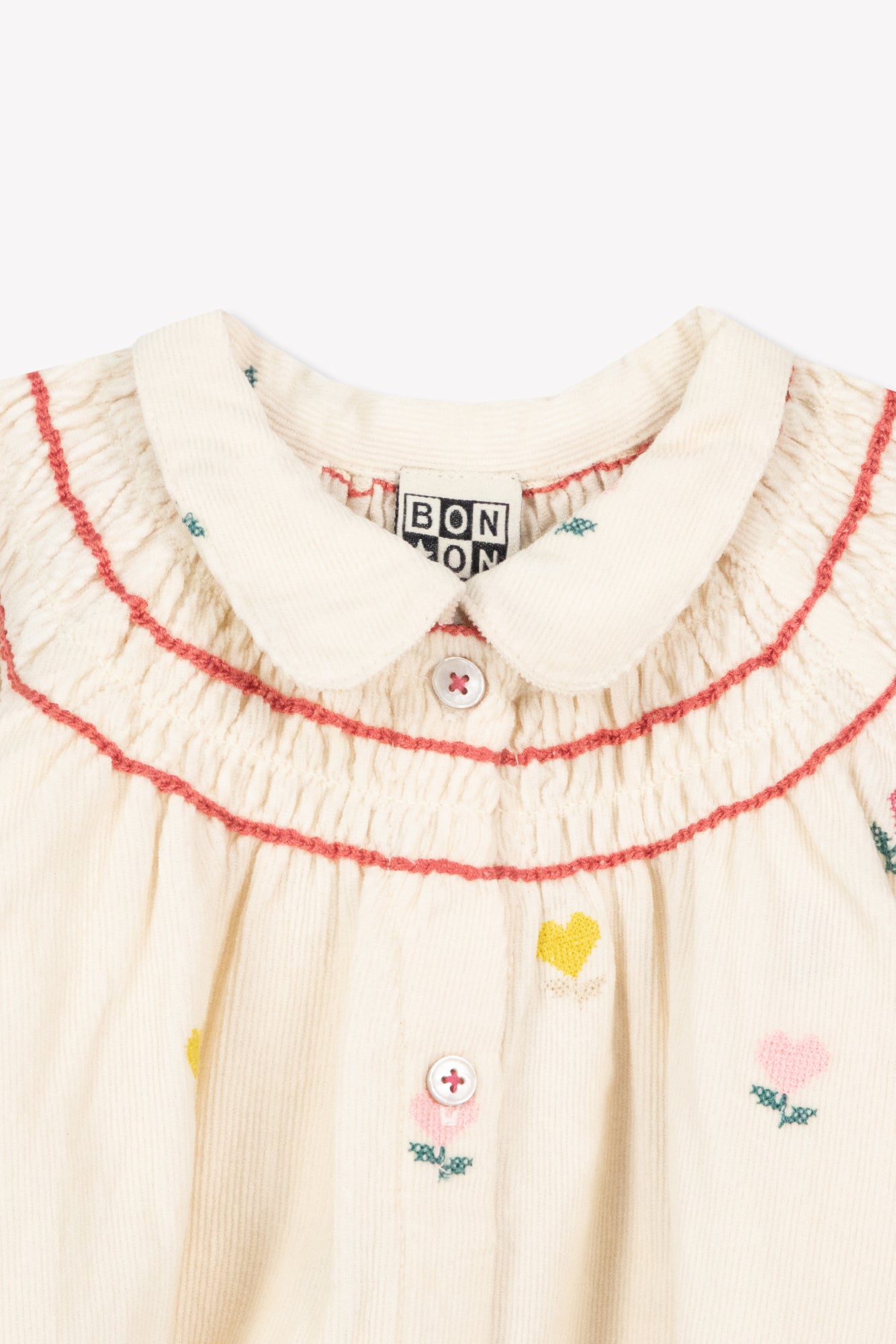 Poupee Baby Dress - Coeur Flower