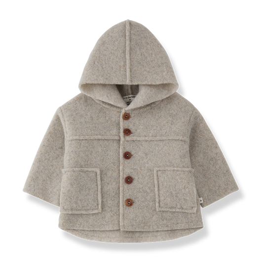 Calabria Hooded Jacket - Beige
