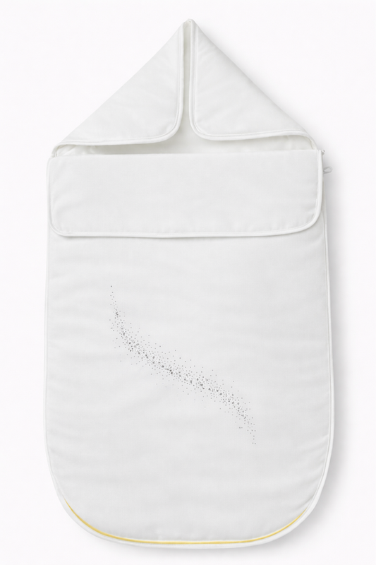 Sleep Sack Luminious Ray - White/Silver Detail