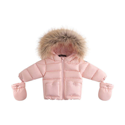 Baby Fur Jacket — Baby Pink