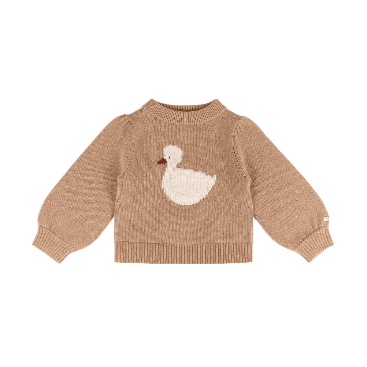 Denna Merino Wool Sweater Duck - Hazelnut