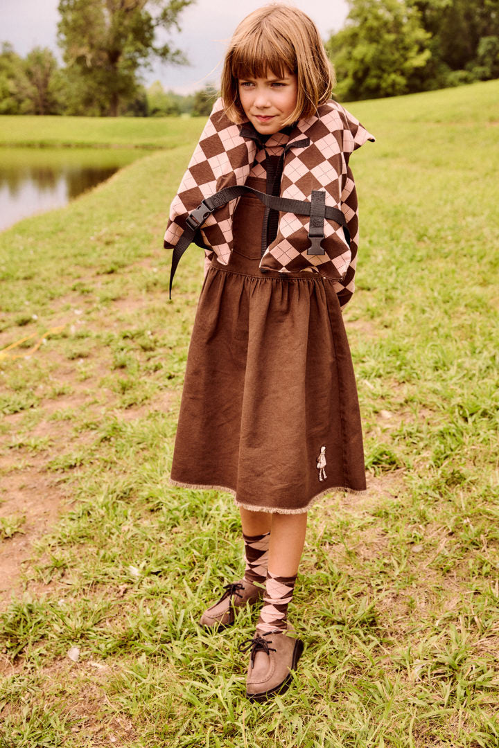 Doll Patch Jumper - Brown
