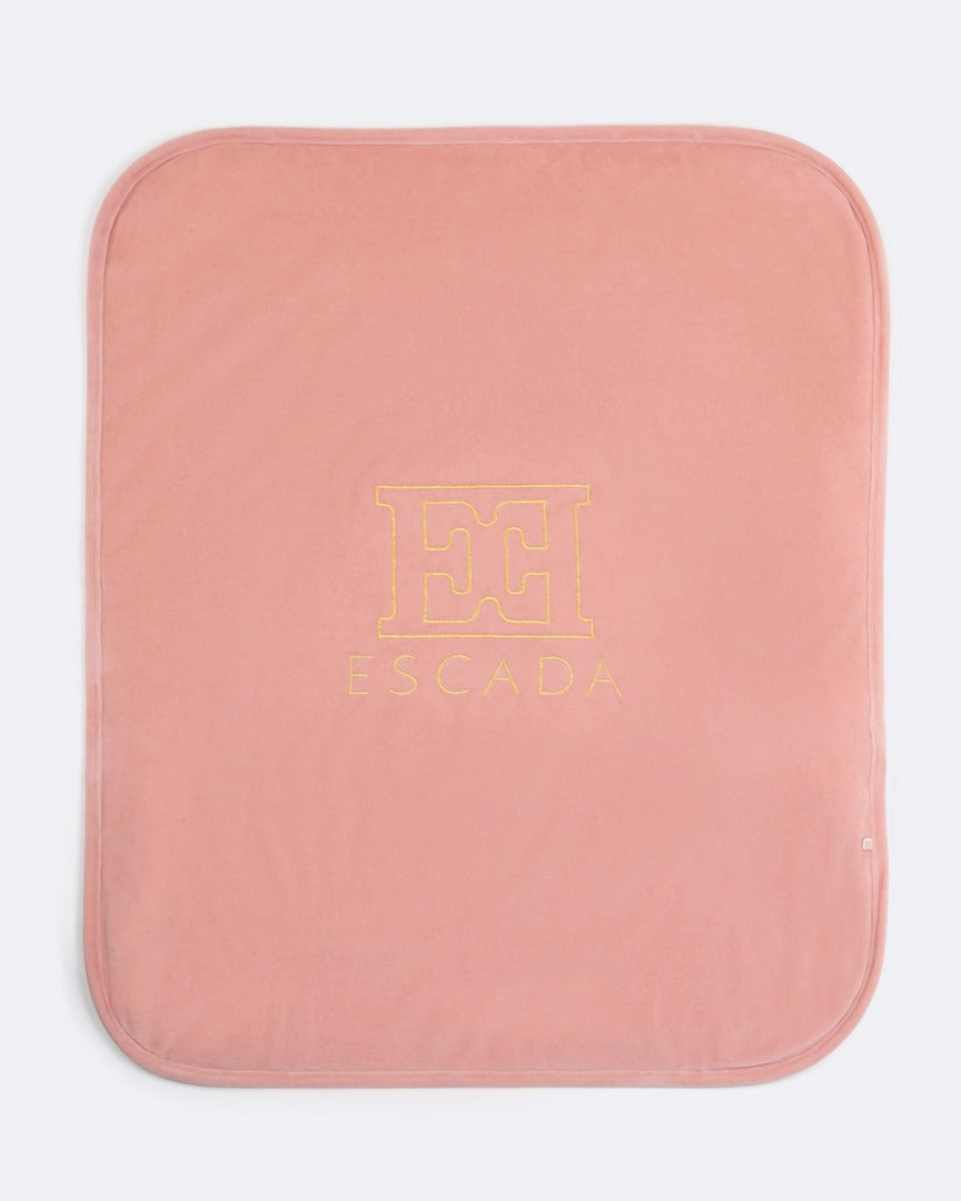 Newborn Logo Blanket (74518) - Bridal Rose