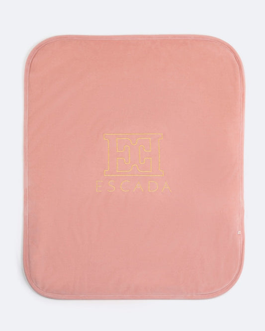 Newborn Logo Blanket (74518) - Bridal Rose
