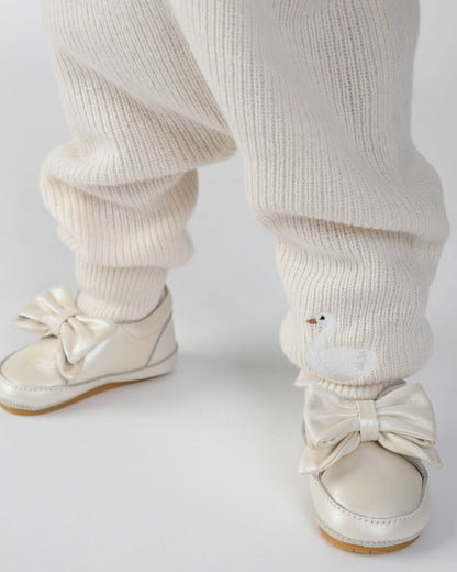 Lieke Trousers Swan - Soft Powder