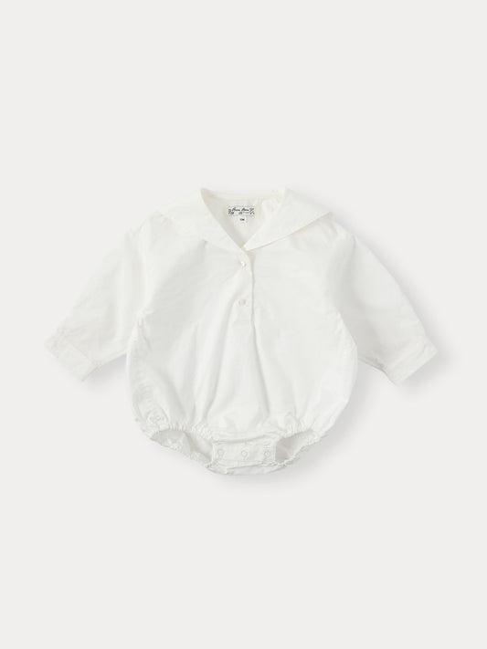 Marine Pure Romper - White