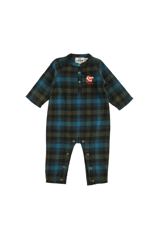 Lift Baby Playsuit - Check
