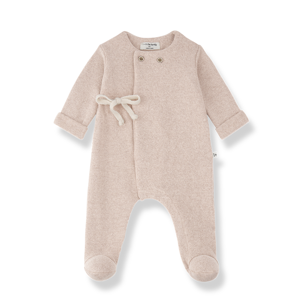Havre Jumpsuit With Feet And Hat - Nude