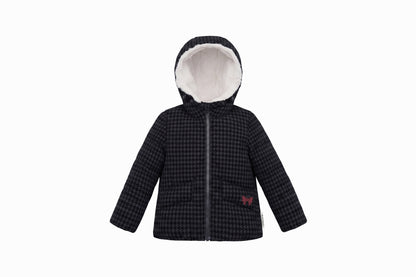 Houndstooth Jacket - Black